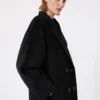 101801 icon coat, black