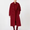 101801 icon coat, dark red