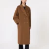 101801 icon coat, tobacco