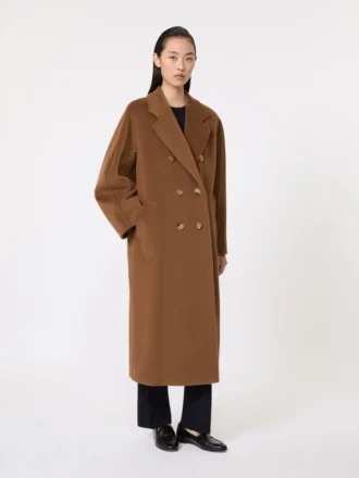 101801 icon coat, tobacco
