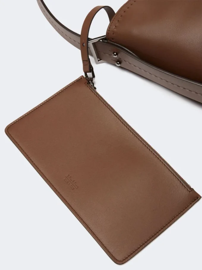 – archetipo medium leather bag, brown – archetipo medium leather bag, brown