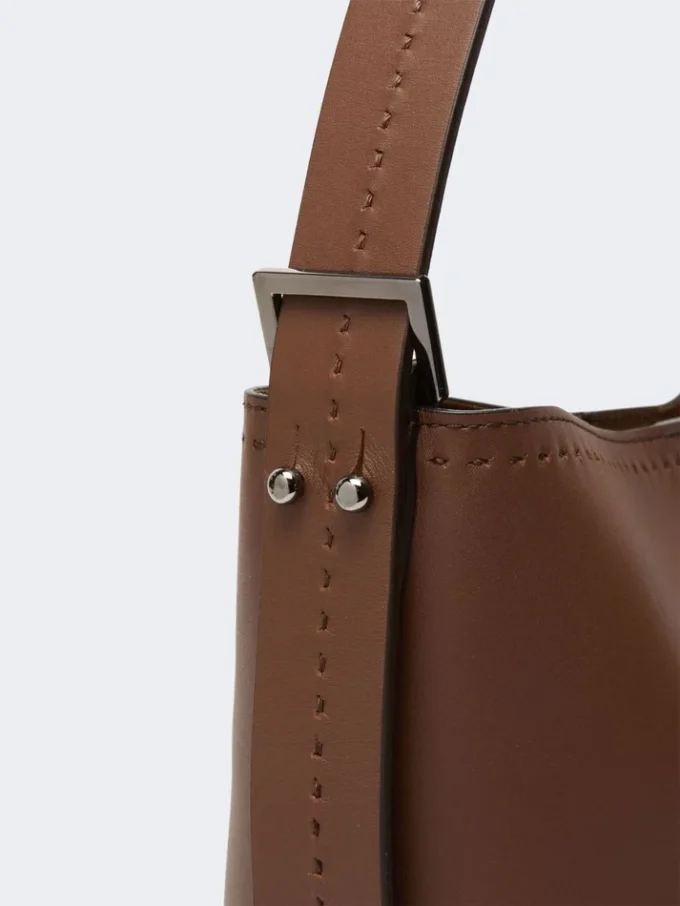 Archetipo small leather bag, brown Archetipo small leather bag, brown