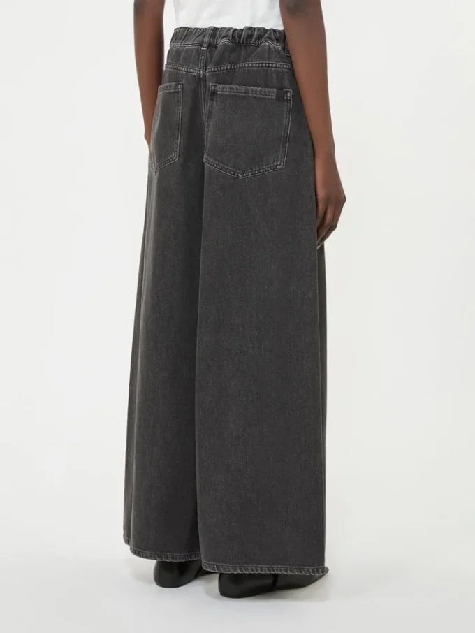 Authentic cotton denim jeans, black