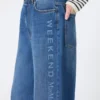 Authentic cotton denim jeans, navy