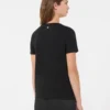 Basic cotton jersey t-shirt, black Basic cotton jersey t-shirt, black