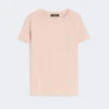 Basic cotton jersey t-shirt, pink Basic cotton jersey t-shirt, pink