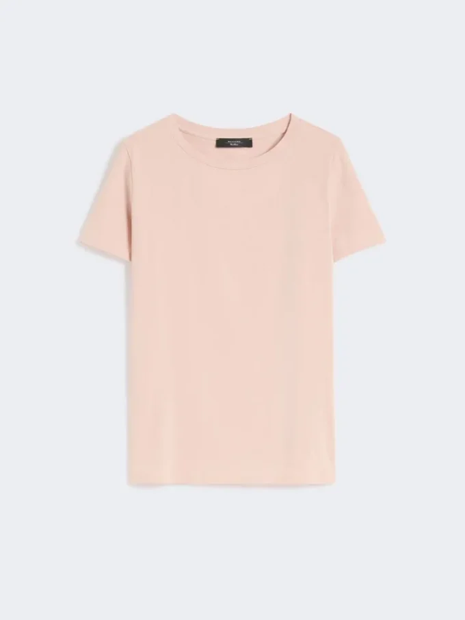 Basic cotton jersey t-shirt, pink Basic cotton jersey t-shirt, pink