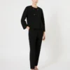 Cady carrot trousers, black Cady carrot trousers, black