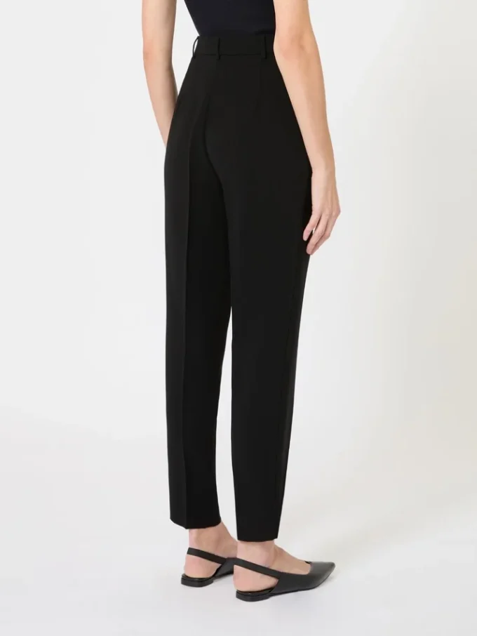 Cady carrot trousers, black Cady carrot trousers, black