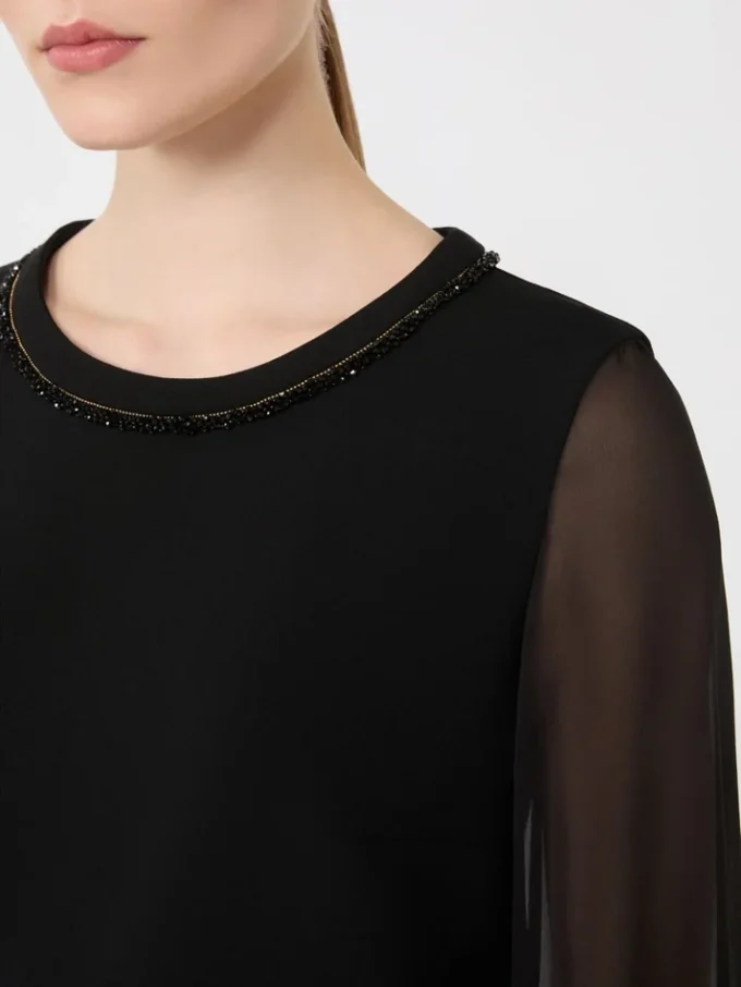 Cady cocktail dress, black