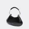 Caju mini leather bag, black Caju mini leather bag, black