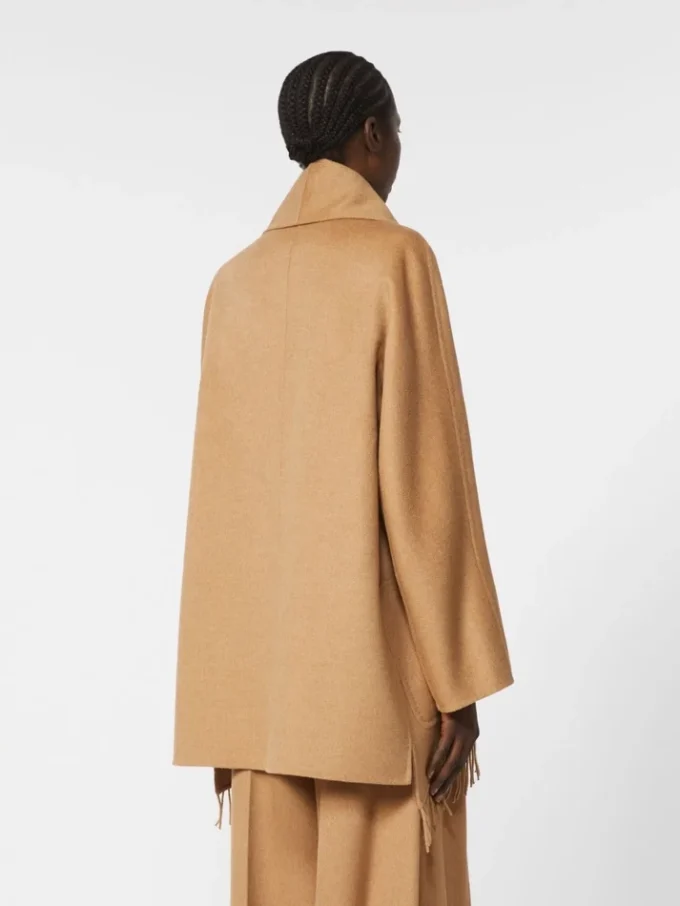Camel cardigan coat, camel Camel cardigan coat, camel