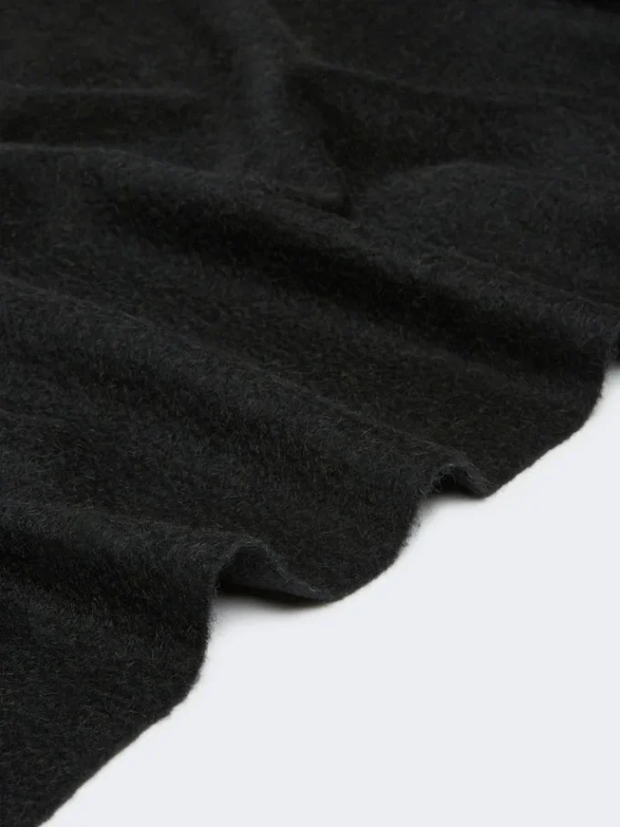 Camel logo stole, black Camel logo stole, black