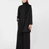 Camel robe coat, black Camel robe coat, black