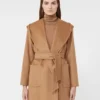 Camel robe coat, camel Camel robe coat, camel