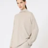 Cashmere yarn jumper, beige