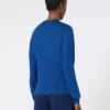 Cashmere yarn sweater, china blue Cashmere yarn sweater, china blue