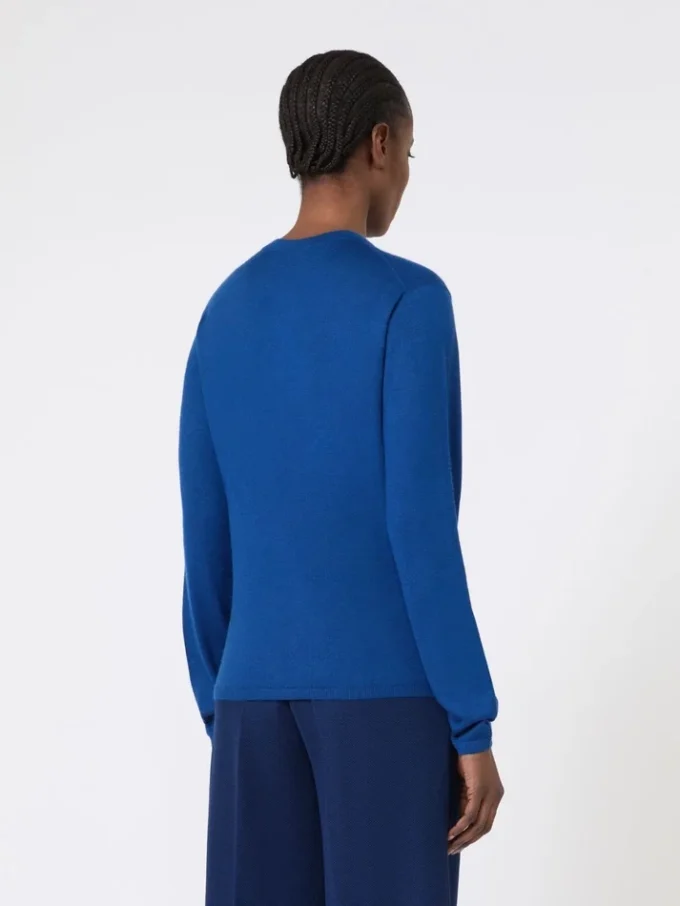 Cashmere yarn sweater, china blue Cashmere yarn sweater, china blue
