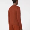 Cashmere yarn sweater, terra cotta Cashmere yarn sweater, terra cotta