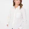 Classic cotton shirt, optical white