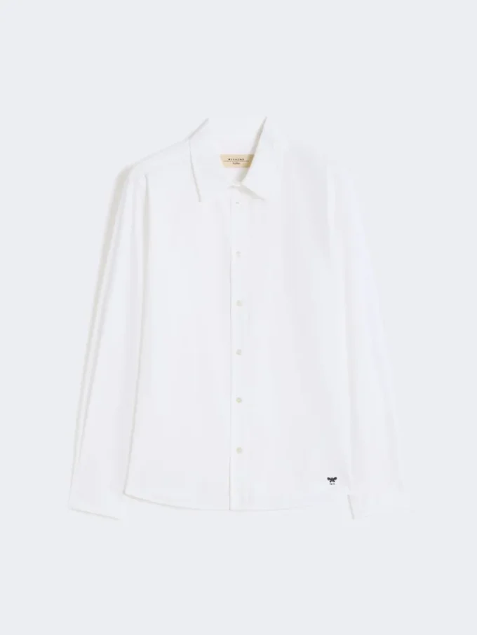 Classic cotton shirt, optical white