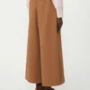 Cotton drill trousers, tobacco