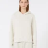 Cotton jersey sweatshirt, sand