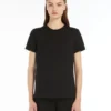 Cotton jersey t-shirt, black