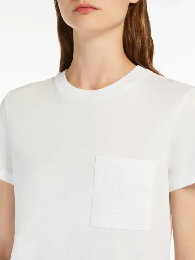 Cotton jersey t-shirt, optical white