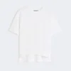 Cotton jersey t-shirt, white