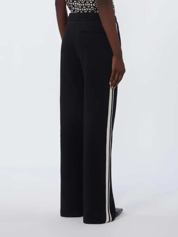 Cotton jersey trousers, black Cotton jersey trousers, black