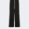 Cotton jersey trousers, black Cotton jersey trousers, black