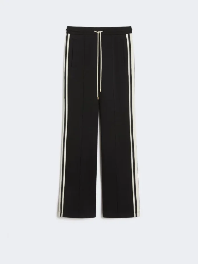 Cotton jersey trousers, black Cotton jersey trousers, black