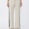 Cotton jersey trousers, ecru Cotton jersey trousers, ecru