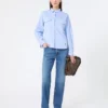 Cotton oxford shirt, light blue