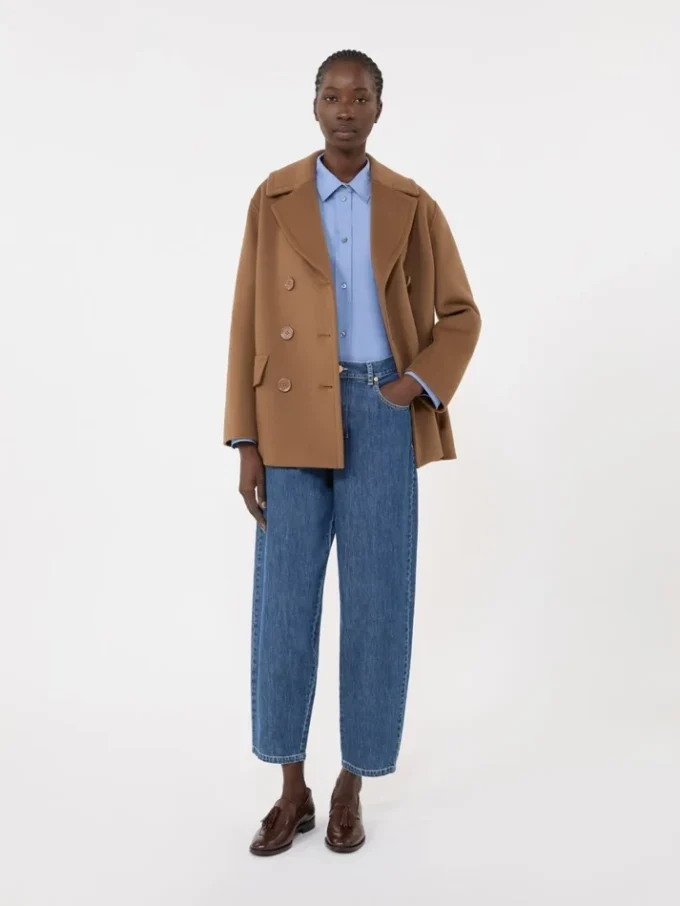 Cotton oxford shirt, light blue