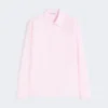Cotton poplin shirt, pink