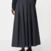 Cotton poplin skirt, ultramarine Cotton poplin skirt, ultramarine