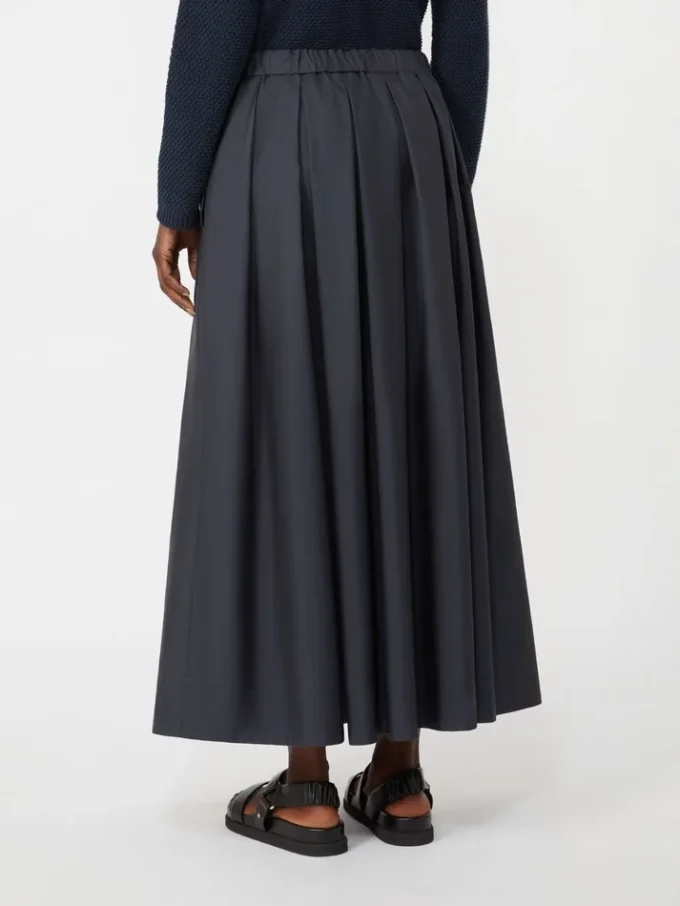 Cotton poplin skirt, ultramarine Cotton poplin skirt, ultramarine