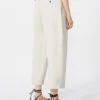 Cotton poplin trousers, ice Cotton poplin trousers, ice