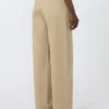 Cotton satin baggy trousers, colonial Cotton satin baggy trousers, colonial