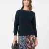 Cotton sweater, navy