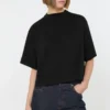 Cotton t-shirt, black