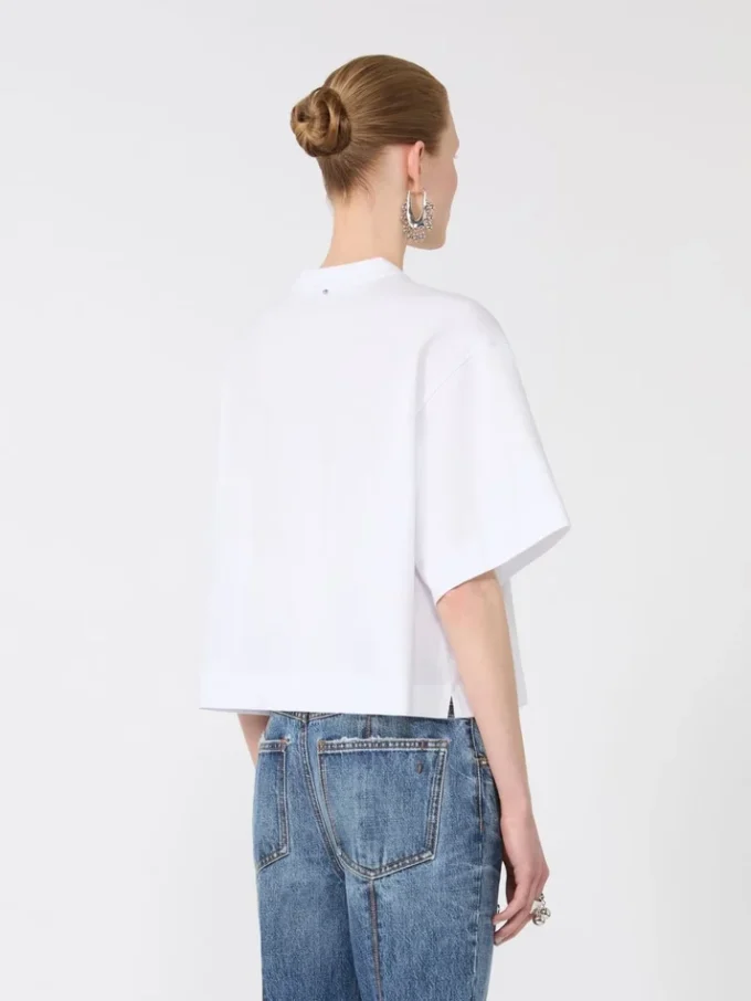 Cotton t-shirt, optical white