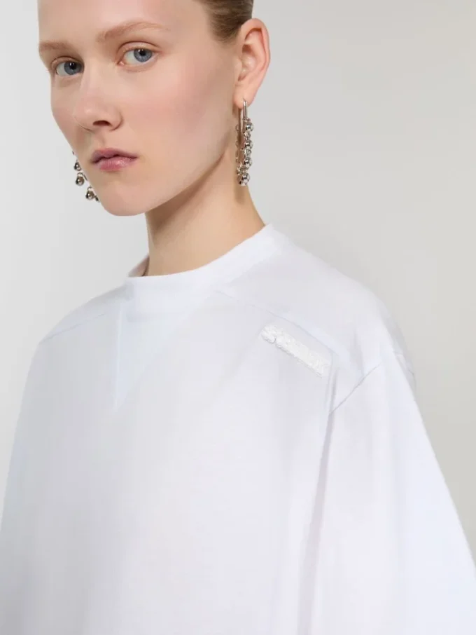 Cotton t-shirt, optical white