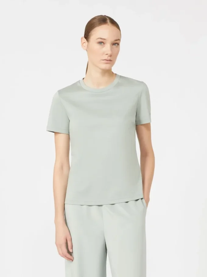 Cotton t-shirt, pastel green Cotton t-shirt, pastel green