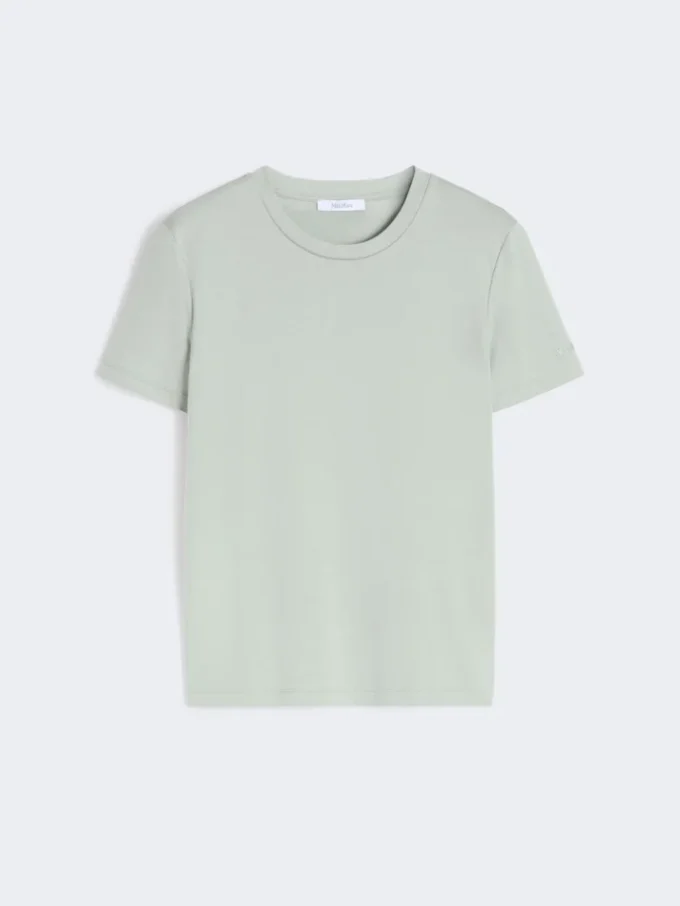 Cotton t-shirt, pastel green Cotton t-shirt, pastel green