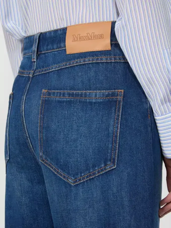 Denim baggy jeans, navy