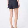 Denim-look cotton shorts, midnightblue