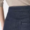 Denim-look cotton shorts, midnightblue